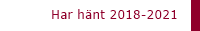 Har hänt 2018-2021